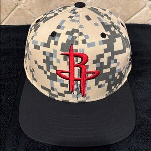 Houston Rockets Digital Camo SnapBack Hat